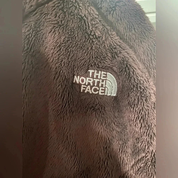 The North Face Osito Silken Raschel Fleece Jacket Dark Purple Size Medium - Picture 5 of 10